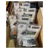 (4) Die-cast Just trucks