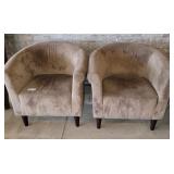 (2) chairs