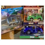 (3) Chevron cars