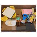 Little Tikes plastic doll set