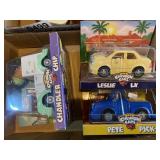 (3) Chevron cars