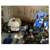 Emmett Kelly collectibles, police figurines, more