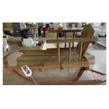 Champion childrens wooden sled