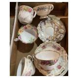 Tea cups and saucers