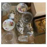 Miscellaneous glassware, some vintage