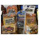 (5) Diecast trucks