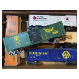 (5) Train cars