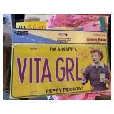 I Love Lucy books, license plate, more