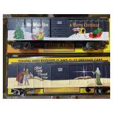 (2) Rail King rail cars