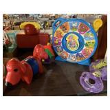 Matel toy and misc plastic toys