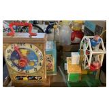 (3) Vintage Fisher Price toys