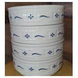 (4) Longaberger bowls