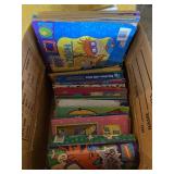 Books, coloring books, stuffed animals