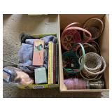 Baskets, books, fabric and more