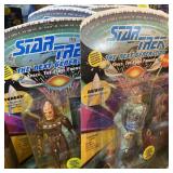 (6) Star Trek figurines