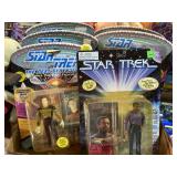 (6) Star Trek figurines