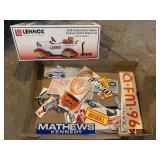 Lennox pedal car, stickers