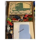 Matchbox cars, freight replica