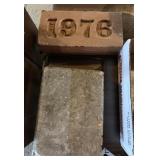 Soap stone and 1976 brick