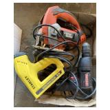 Stapler/ nailer, drill, scrolling saw