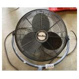 High velocity fan