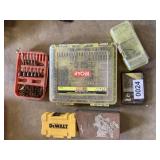 Drill bits and cases