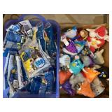 Furby dolls and balloons