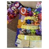McDonald's teeny Beanie Baby display