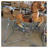 Vintage Bouncing horse