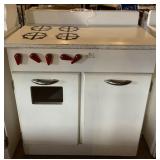 Childcraft play stove, wooden
