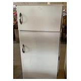 Wooden toy fridge