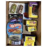 Diecast cars (Hot Wheels, Matchbox)