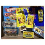 Diecast cars (Hot Wheels, Matchbox)
