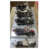 (5) Maisto Harley Davidson models
