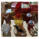 Glass figurines and more