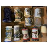 Stains, mugs Budweiser, Old Style more
