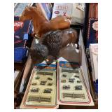 Breyer horse and buffalo and more