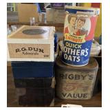 Vintage containers
