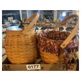 (2) Longaberger baskets