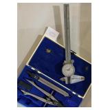 National compass and Helios dial caliper