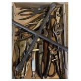 Tire iron, wrenches, and more