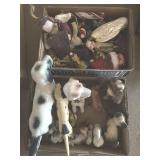 Animal figurines, Christmas decor