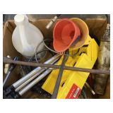 Tripod, mitre box, more