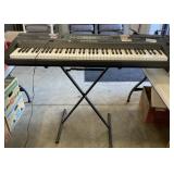 Casio WK-110 keyboard and stand