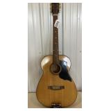 Norma Acoustic guitar and tuner
