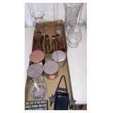 Candles, vases, decor