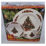 Christmas dishes (missing 1 dinner plate)
