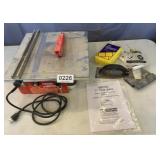 Chicago 7' tile saw, more