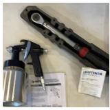 Craftsman Torque Wrench, Husky Sprayer
