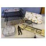 Pampered Chef cool & serve, cooling racks , more